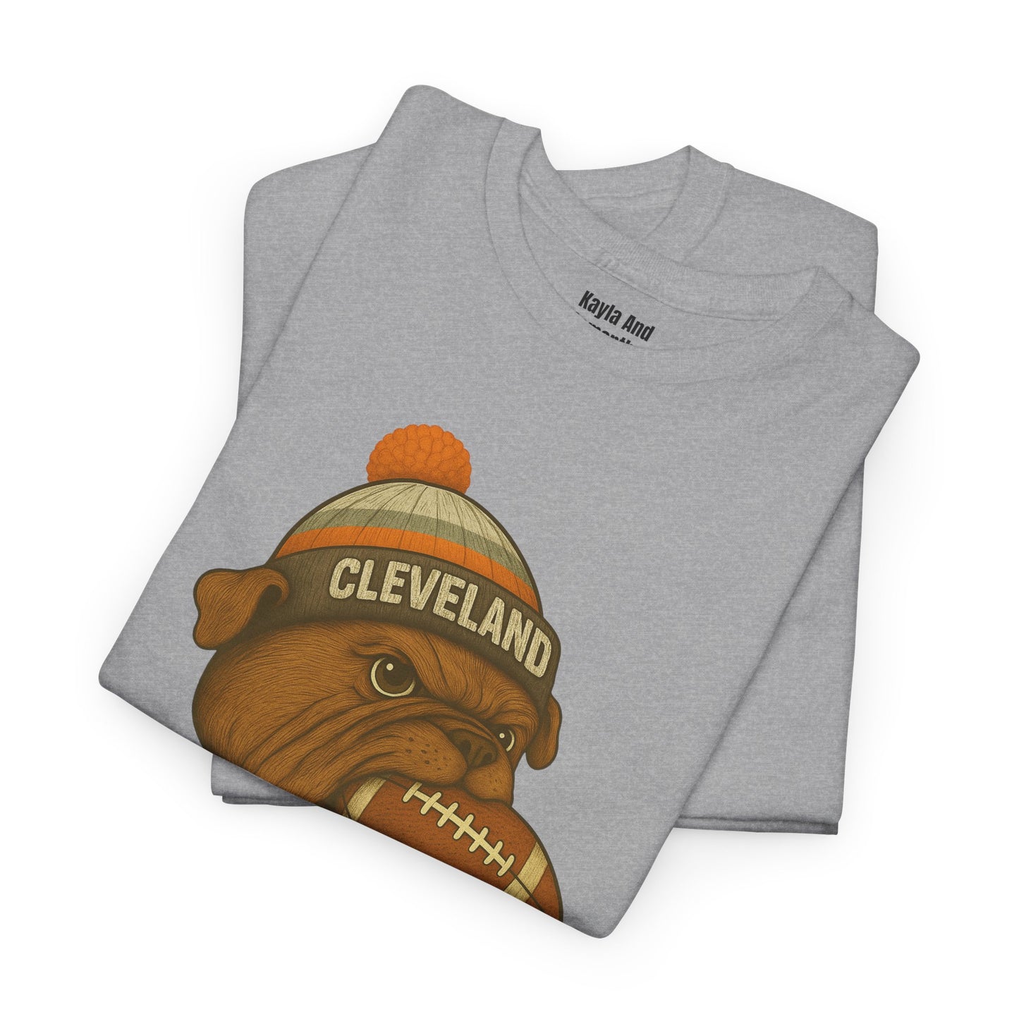Cleveland Football T-Shirt | Retro Vintage Design Tee For Sports Fans