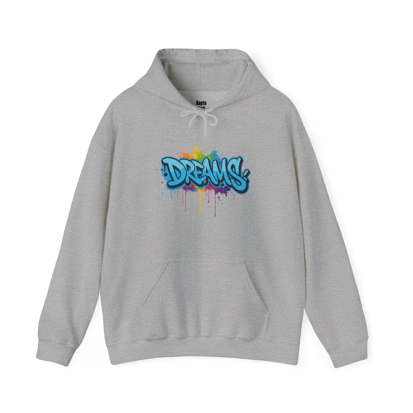 DREAMS Graffiti Hoodie | Flow of Life & Trust the Process Manifestation Apparel