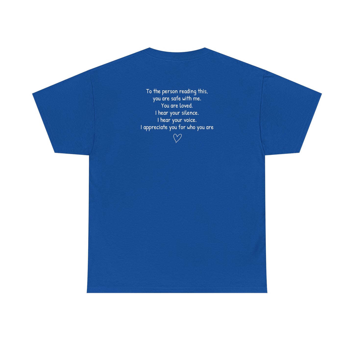 SAFE PLACE T-shirt – “You Are Safe With Me” Mental Health Tee