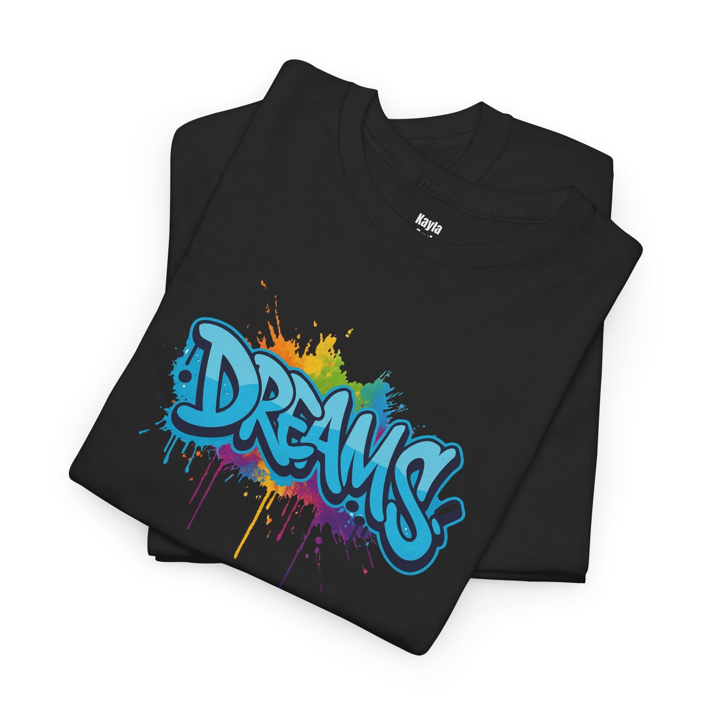 DREAMS Graffiti T-Shirt | Flow of Life & Trust the Process Manifestation Apparel