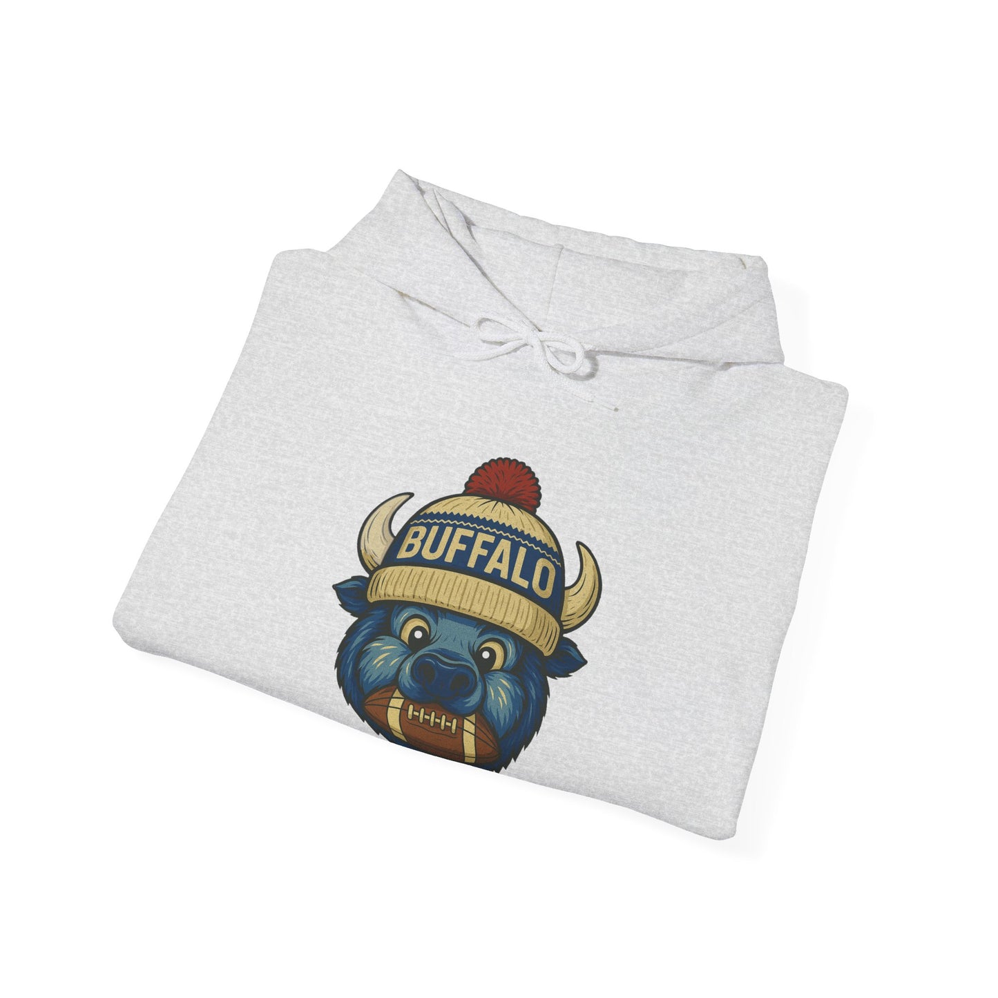 Buffalo Football Hoodie | Retro Vintage Design Sweatshirt For Sports Fans