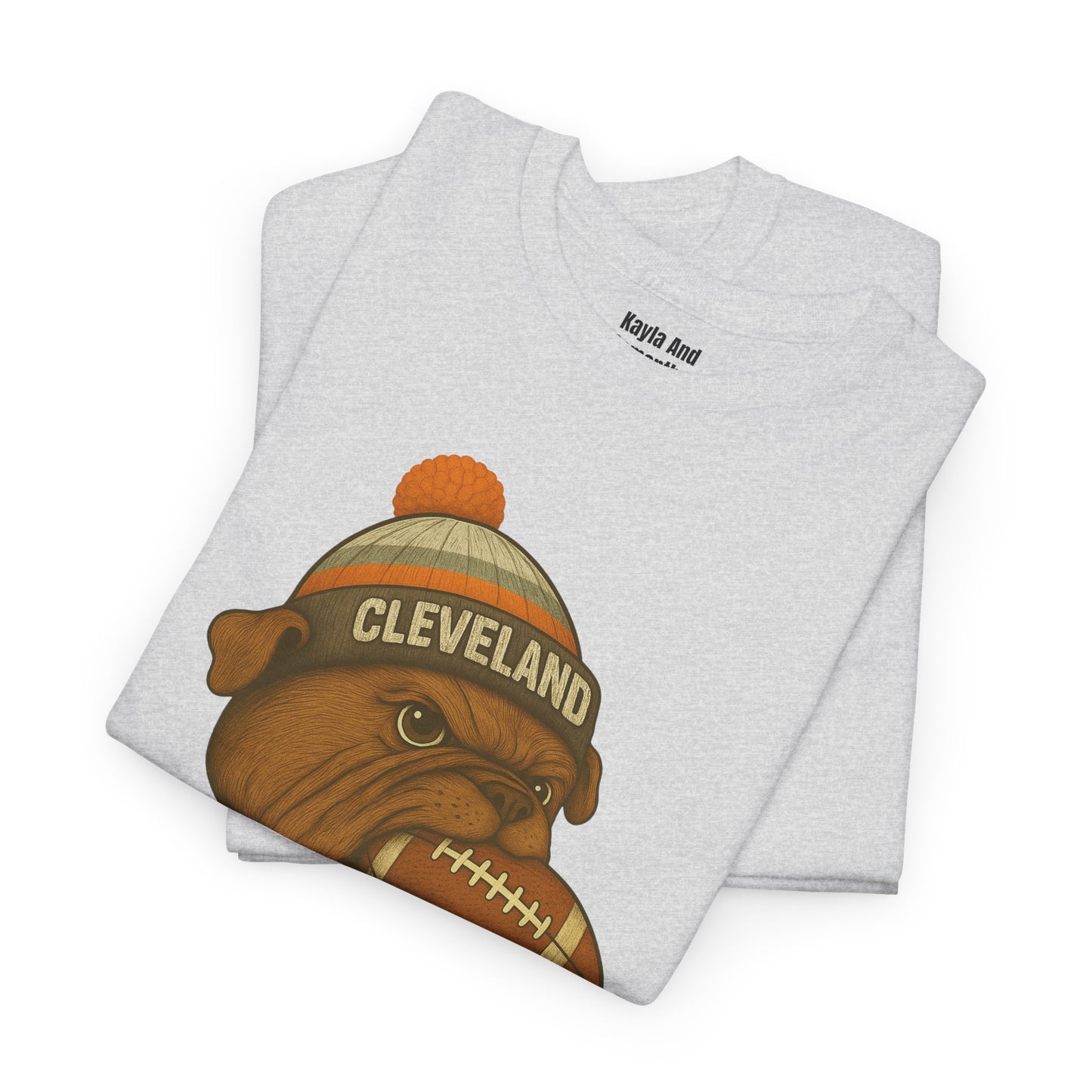 Cleveland Football T-Shirt | Retro Vintage Design Tee For Sports Fans