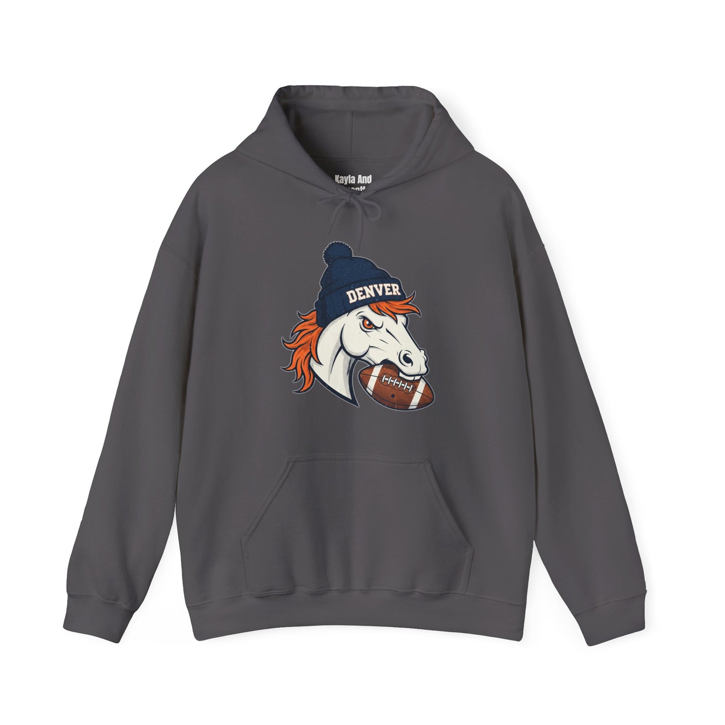 Denver Football Hoodie | Retro Vintage Design Sweatshirt For Sports Fans