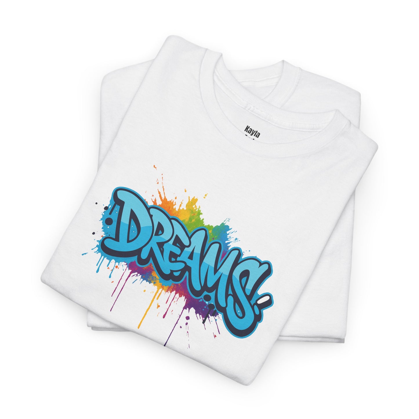 DREAMS Graffiti T-Shirt | Flow of Life & Trust the Process Manifestation Apparel