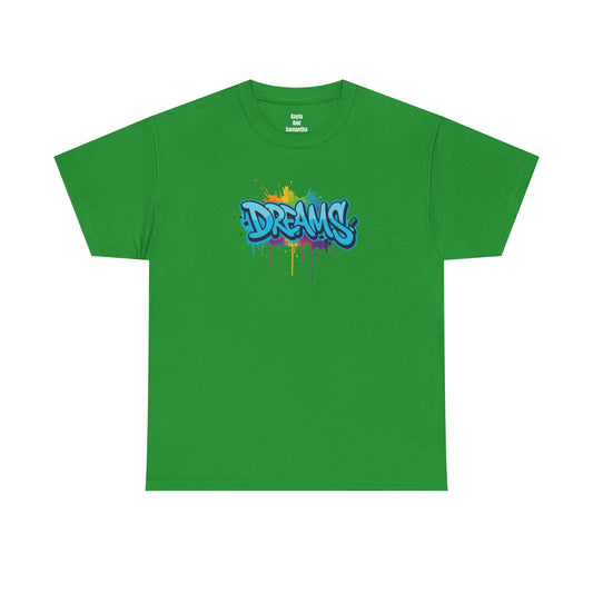DREAMS Graffiti T-Shirt | Flow of Life & Trust the Process Manifestation Apparel