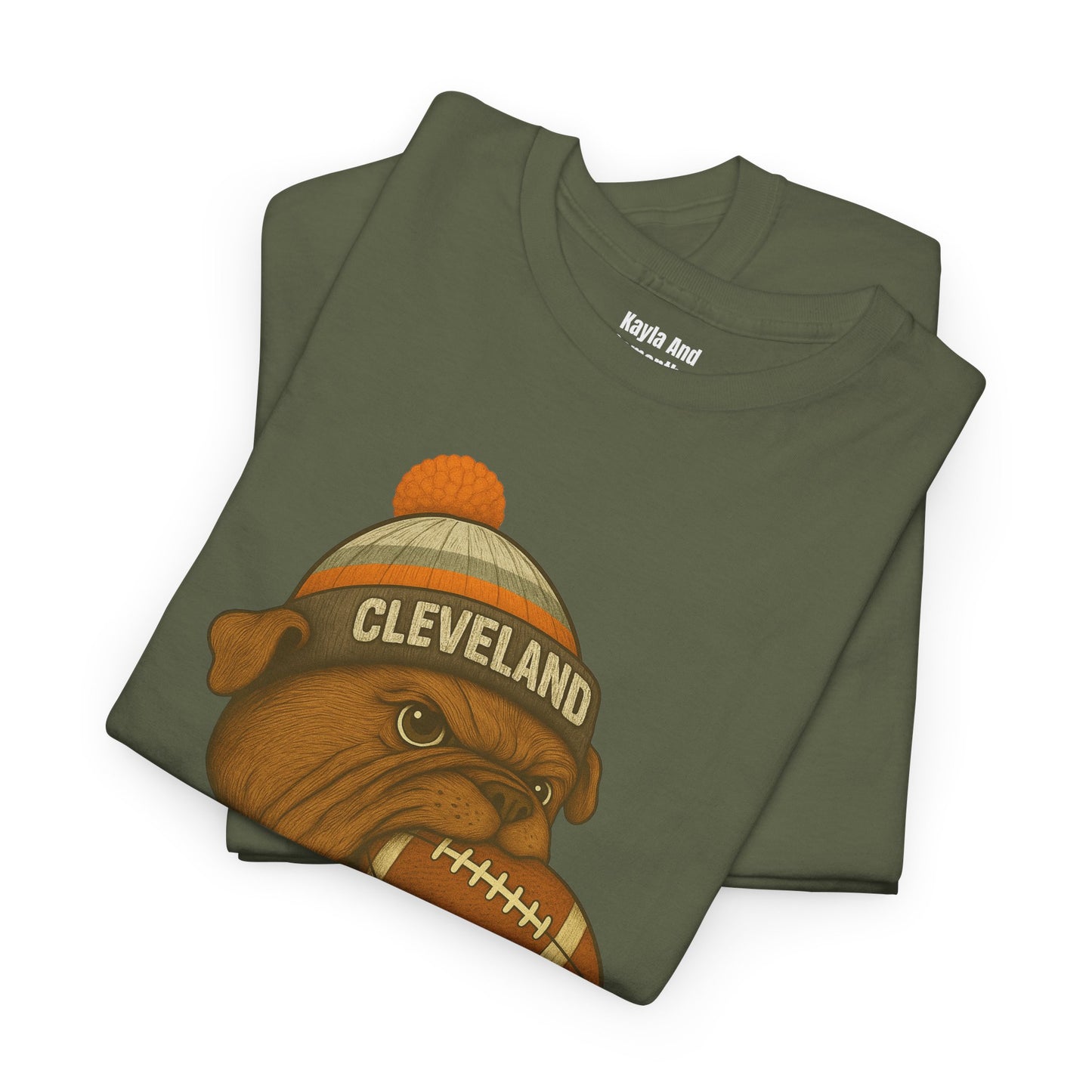 Cleveland Football T-Shirt | Retro Vintage Design Tee For Sports Fans