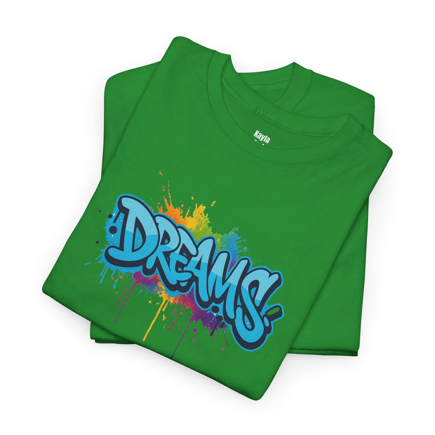 DREAMS Graffiti T-Shirt | Flow of Life & Trust the Process Manifestation Apparel