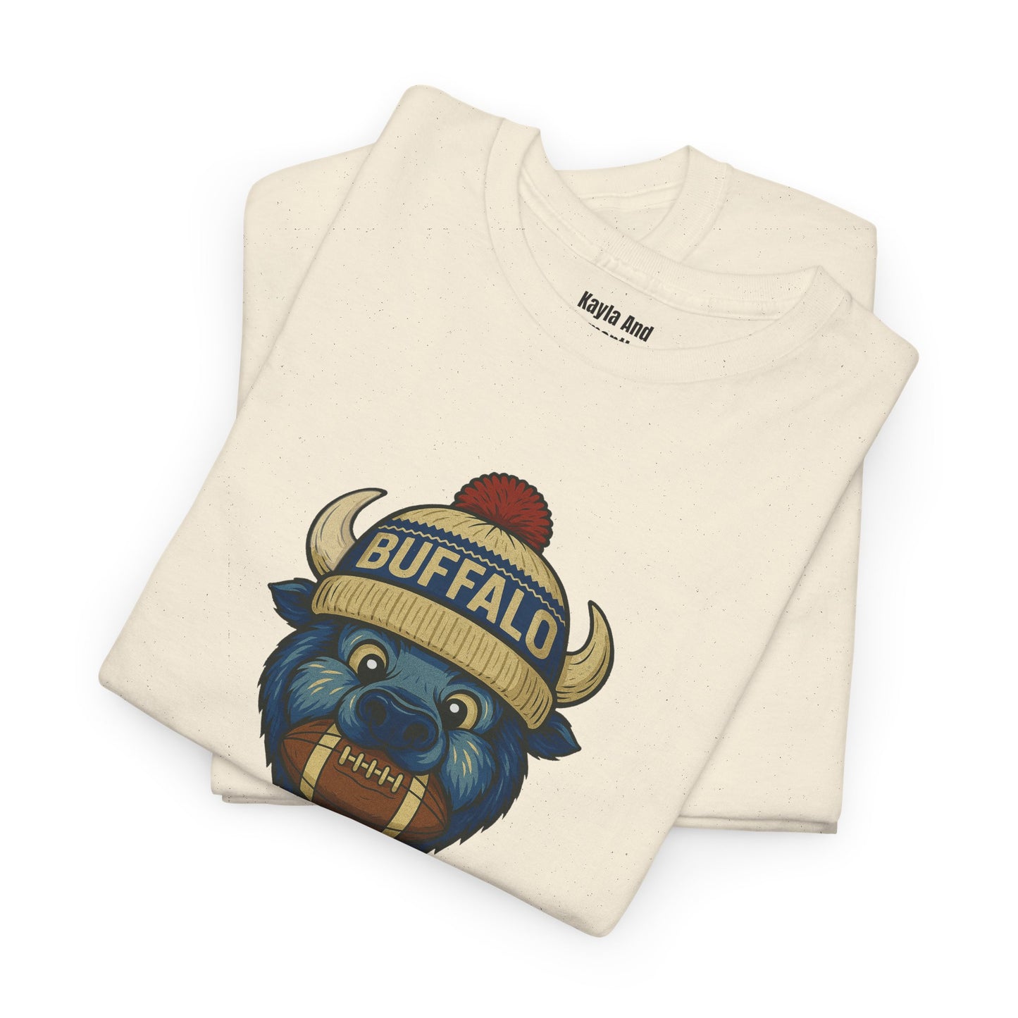 Buffalo Football T-Shirt | Retro Vintage Design Tee For Sports Fans