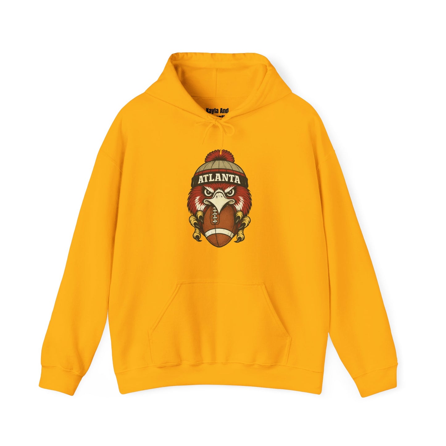 Atlanta Football Hoodie | Retro Vintage Design Sweatshirt For Sports Fans