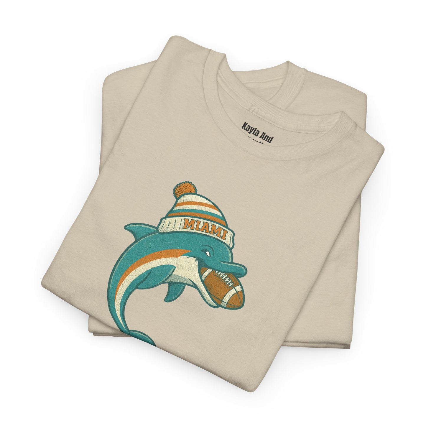 Miami Football T-Shirt | Retro Vintage Design Tee For Sports Fans