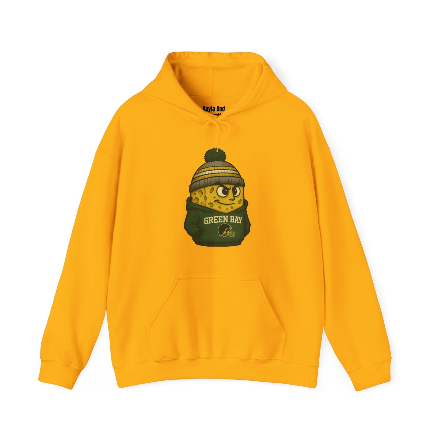 Green Bay Football Hoodie | Retro Vintage Design Sweatshirt For Sports Fans