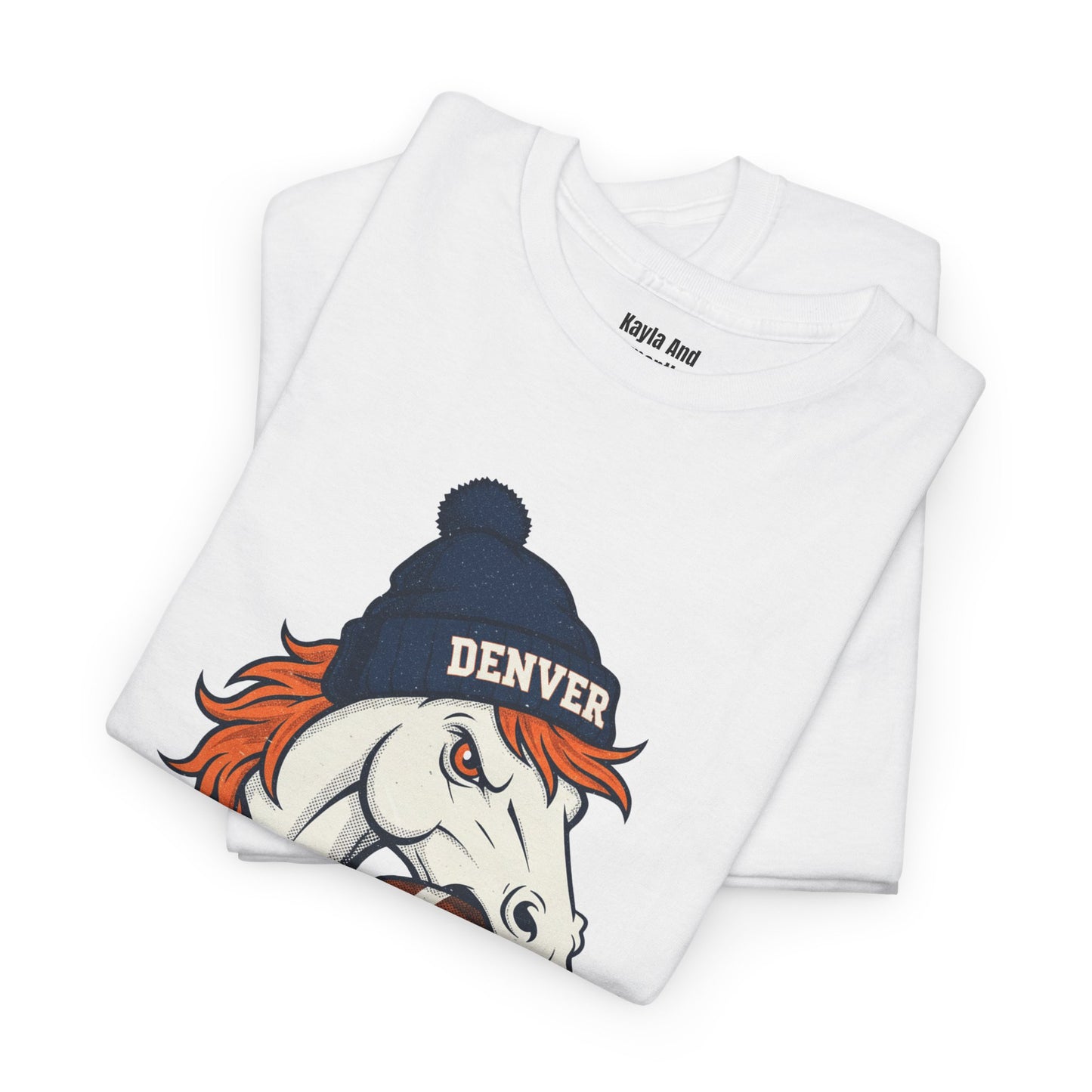 Denver Football T-Shirt | Retro Vintage Design Tee For Sports Fans