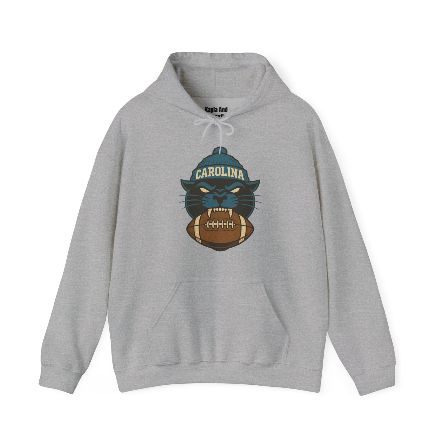 Carolina Football Hoodie | Retro Vintage Design Sweatshirt For Sports Fans