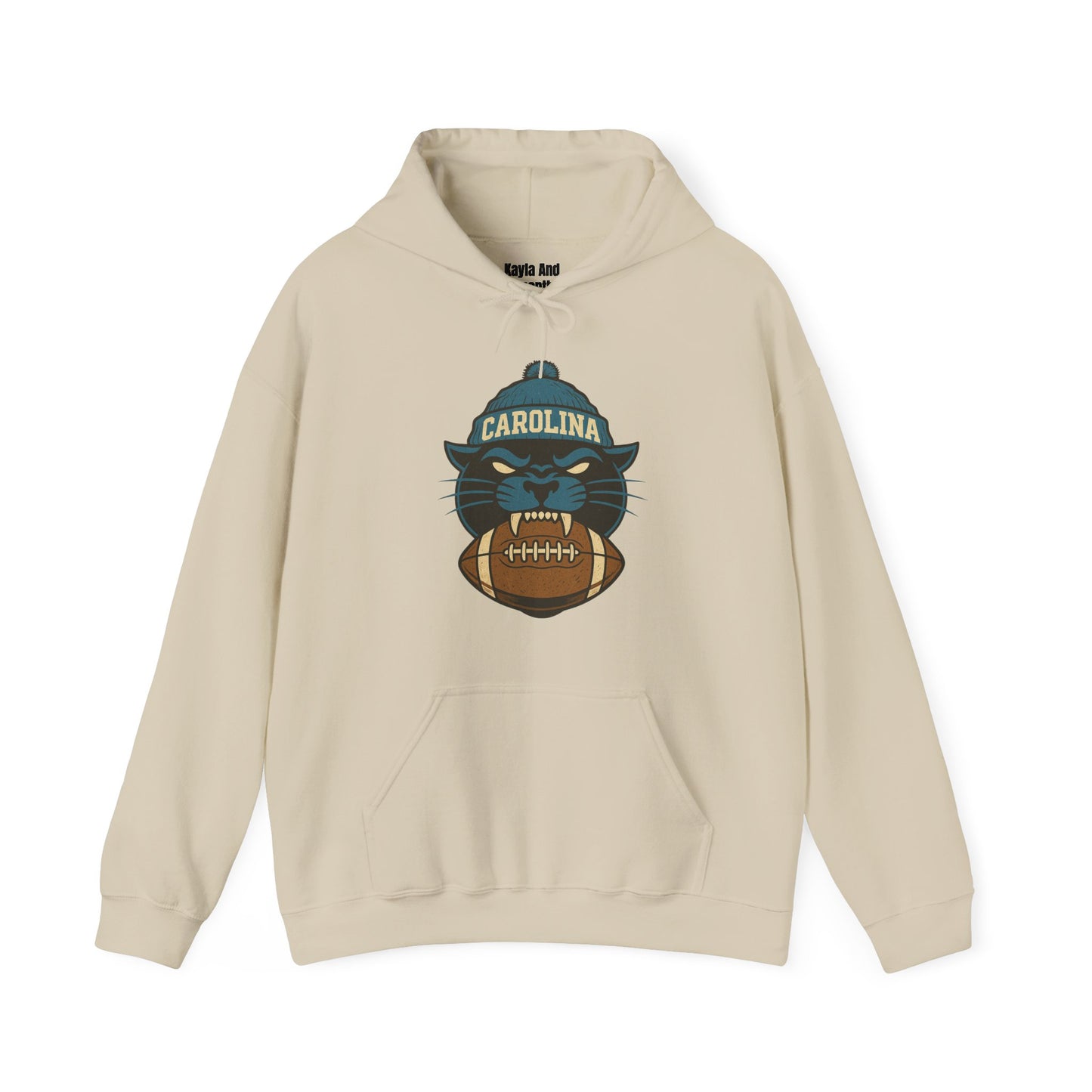 Carolina Football Hoodie | Retro Vintage Design Sweatshirt For Sports Fans