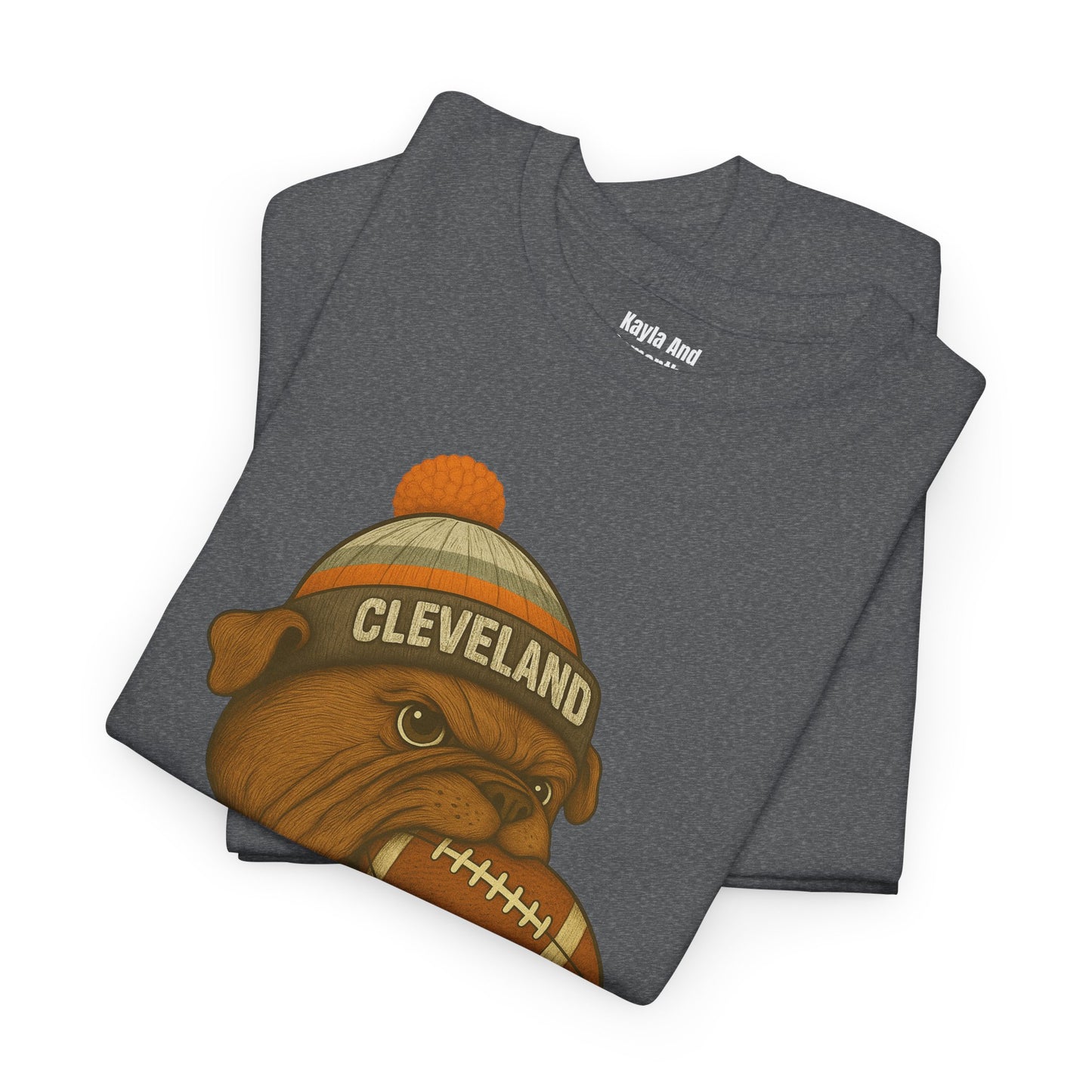 Cleveland Football T-Shirt | Retro Vintage Design Tee For Sports Fans