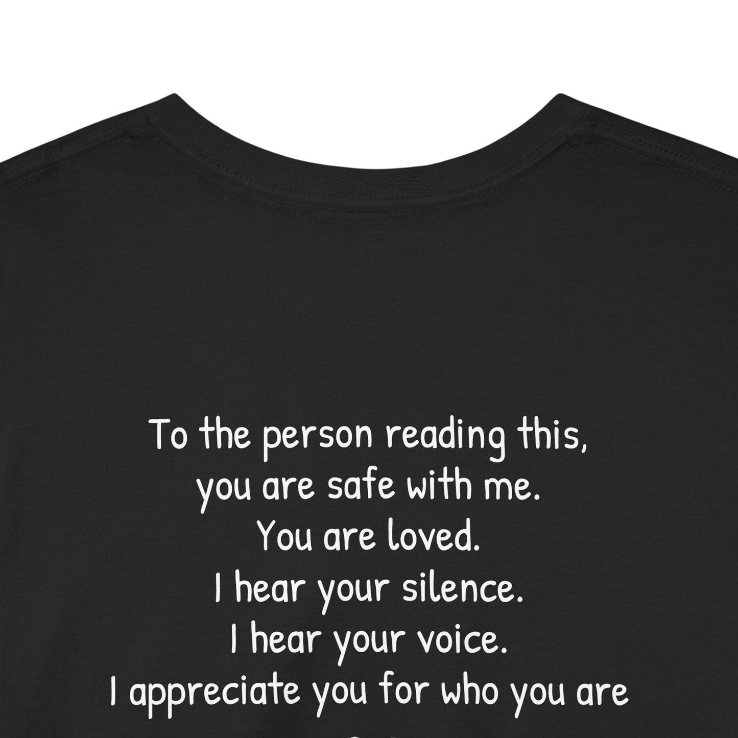 SAFE PLACE T-shirt – “You Are Safe With Me” Mental Health Tee