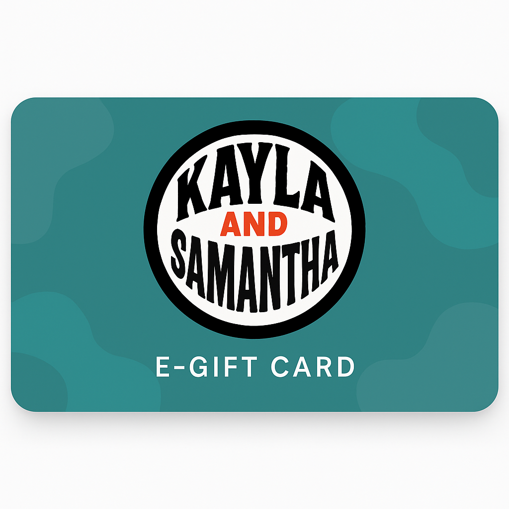 Tarjeta de regalo electrónica de Kayla y Samantha